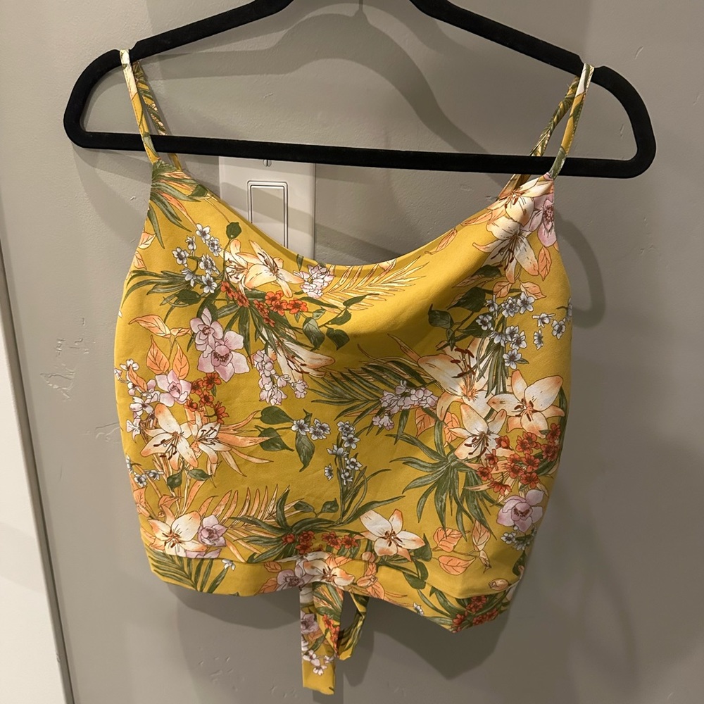 Yellow Crop Top. USED - in excellent condition. No stains or flaws!